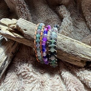 Multicolor Beaded Wrap Bracelet